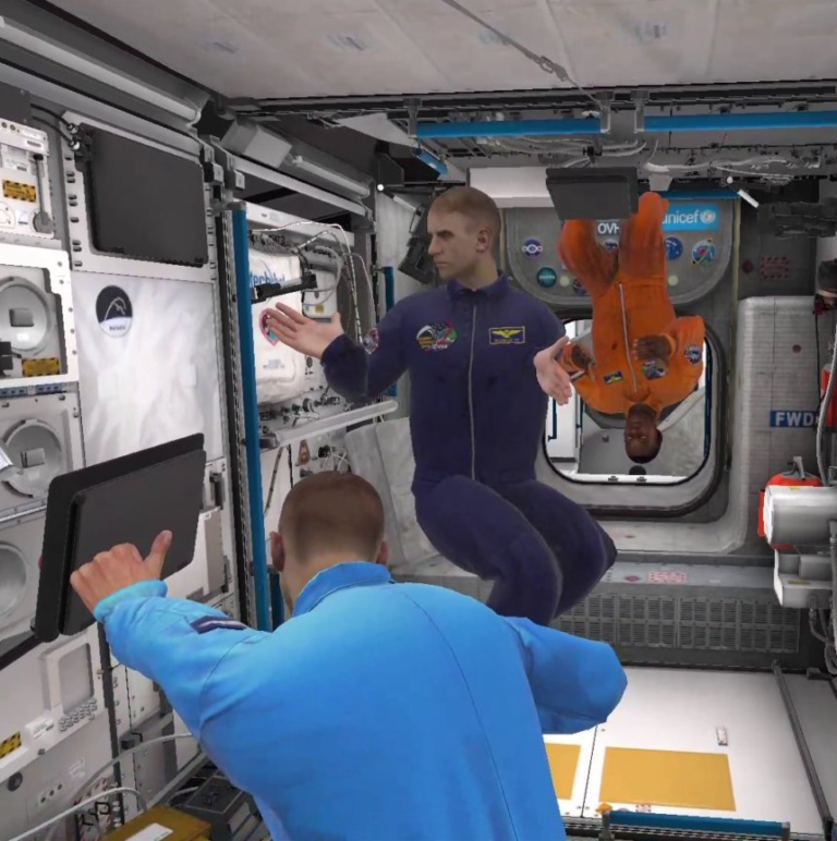 Training Astronaut with Virtual Reality (VR)